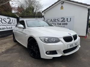 2013 BMW 3 Series 3.0 330d M Sport Convertible in White — image 4