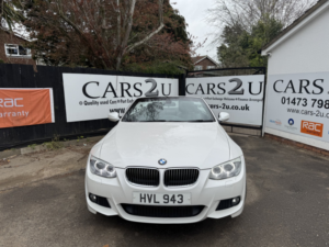 2013 BMW 3 Series 3.0 330d M Sport Convertible in White — image 6