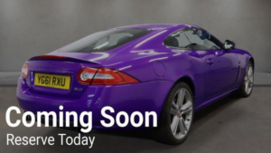 2011 Jaguar Xk 5.0 V8 Auto Euro 5 2dr in Purple — image 4