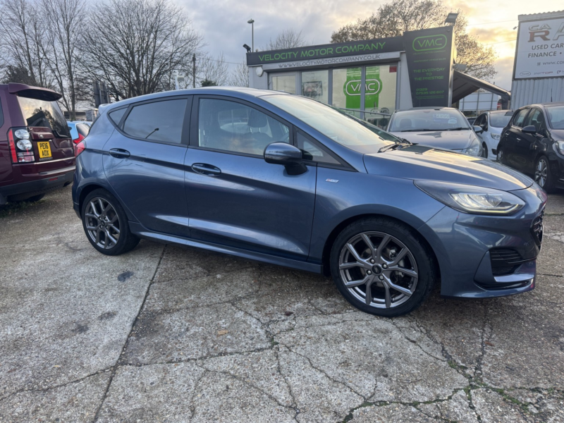 2022 Ford Fiesta 1.0 Fiesta St-Line 5 Door 1.0l Ecoboost 100ps Fwd 6-Speed Manual in Blue — image 1