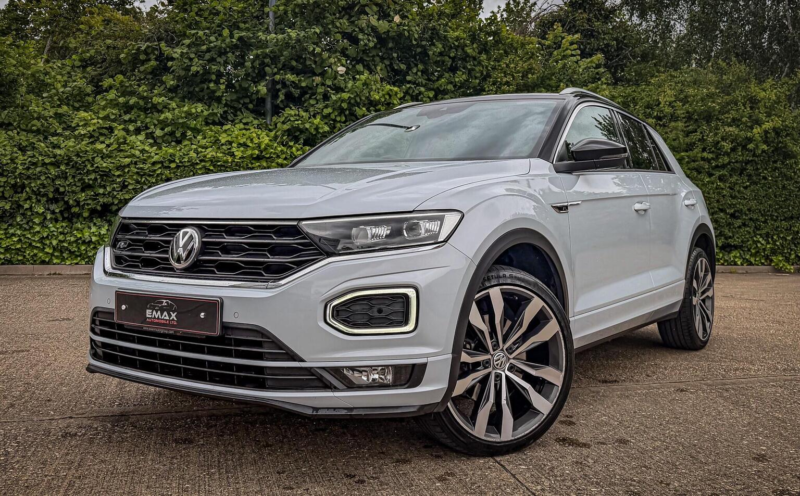 2019 Volkswagen T-Roc 1.6 Tdi R-Line Euro 6 (s/s) 5dr in Silver — image 1