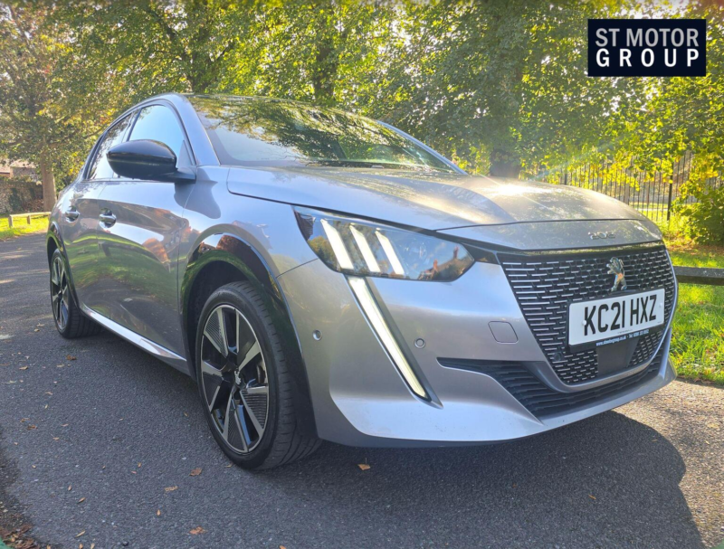2021 Peugeot E-208 50kwh Gt Premium Auto 5dr in Grey — image 1