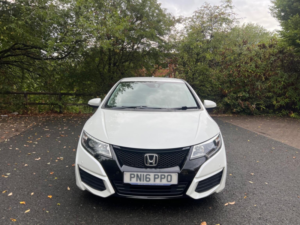 2016 Honda Civic 1.4 I-Vtec S Euro 6 (s/s) 5dr in White — image 2