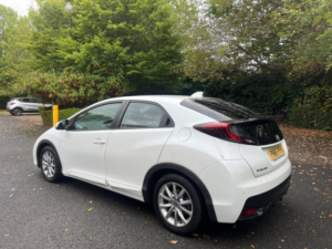 2016 Honda Civic 1.4 I-Vtec S Euro 6 (s/s) 5dr in White — image 4