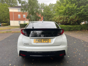 2016 Honda Civic 1.4 I-Vtec S Euro 6 (s/s) 5dr in White — image 5