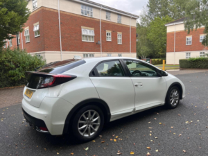 2016 Honda Civic 1.4 I-Vtec S Euro 6 (s/s) 5dr in White — image 6