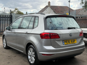 2016 Volkswagen Golf Sv 1.4 Tsi Bluemotion Tech Se DSG Euro 6 (s/s) 5dr in Silver — image 4