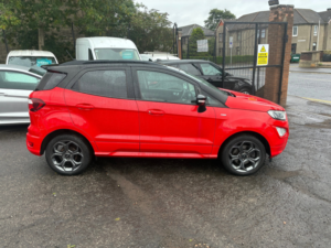 2019 Ford Ecosport 1.0t Ecoboost Gpf St-Line SUV 5dr Petrol Manual Euro 6 (s/s) (125 Ps) in Red — image 2