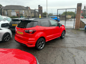 2019 Ford Ecosport 1.0t Ecoboost Gpf St-Line SUV 5dr Petrol Manual Euro 6 (s/s) (125 Ps) in Red — image 3