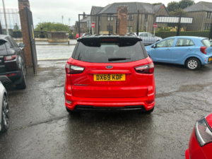 2019 Ford Ecosport 1.0t Ecoboost Gpf St-Line SUV 5dr Petrol Manual Euro 6 (s/s) (125 Ps) in Red — image 4