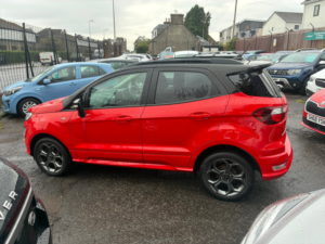 2019 Ford Ecosport 1.0t Ecoboost Gpf St-Line SUV 5dr Petrol Manual Euro 6 (s/s) (125 Ps) in Red — image 6