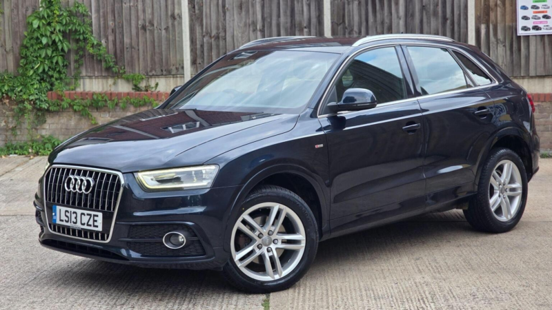 2013 Audi Q3 2.0 Tdi S Line Euro 5 (s/s) 5dr in Blue — image 1