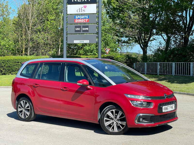 2017 Citroen Grand C4 Picasso 1.6 Bluehdi Feel Eat6 Euro 6 (s/s) 5dr in Red — image 1
