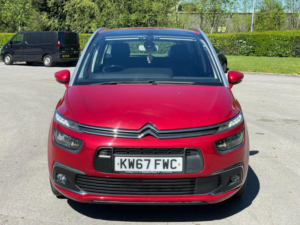 2017 Citroen Grand C4 Picasso 1.6 Bluehdi Feel Eat6 Euro 6 (s/s) 5dr in Red — image 2