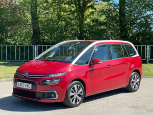 2017 Citroen Grand C4 Picasso 1.6 Bluehdi Feel Eat6 Euro 6 (s/s) 5dr in Red — image 3