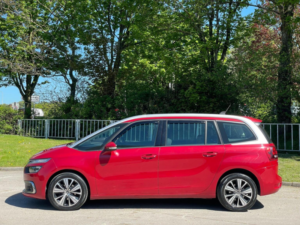 2017 Citroen Grand C4 Picasso 1.6 Bluehdi Feel Eat6 Euro 6 (s/s) 5dr in Red — image 4