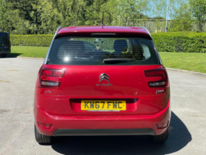 2017 Citroen Grand C4 Picasso 1.6 Bluehdi Feel Eat6 Euro 6 (s/s) 5dr in Red — image 6
