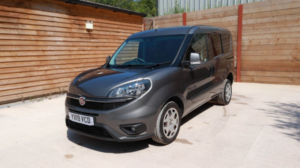 2019 Fiat Doblo 3 SEAT Wheelchair Accessible Disabled Access Vehicle Wav in Grey — image 6