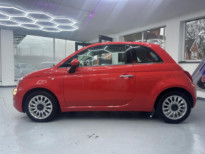 2016 Fiat 500 1.2 Lounge Euro 6 (s/s) 3dr in Pink — image 3
