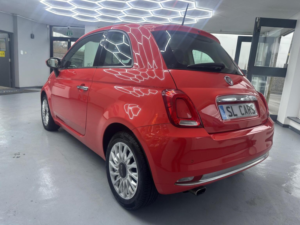 2016 Fiat 500 1.2 Lounge Euro 6 (s/s) 3dr in Pink — image 4