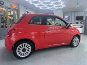 2016 Fiat 500 1.2 Lounge Euro 6 (s/s) 3dr in Pink — image 5