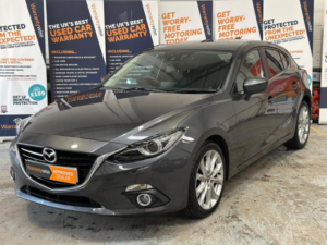 2015 Mazda Mazda3 2.0 Skyactiv-G Sport Nav Euro 5 (s/s) 5dr in Grey — image 3