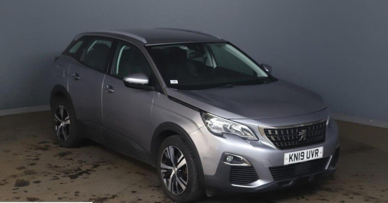 2019 Peugeot 3008 1.5 Bluehdi Active Eat Euro 6 (s/s) 5dr in Grey — image 1