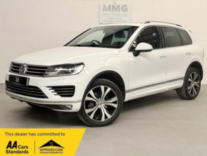 2015 Volkswagen Touareg 3.0 Tdi V6 Bluemotion Tech R-Line Tiptronic 4WD Euro 6 (s/s) 5dr in White — image 2