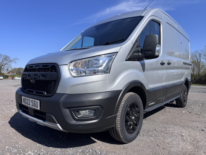 2022 Ford Transit 2.0 Transit Trail Van 350 L2 2.0l Ecoblue 185ps Fwd 6 Speed Manual in Silver — image 1