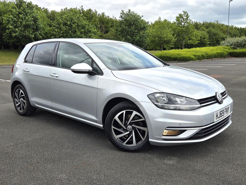 2019 Volkswagen Golf 1.6 Tdi Match Euro 6 (s/s) 5dr in Silver — image 1