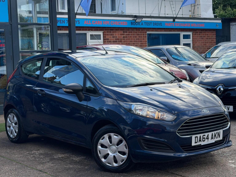 2014 Ford Fiesta 1.25 Studio Euro 5 3dr in Blue — image 1
