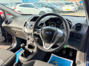 2014 Ford Fiesta 1.25 Studio Euro 5 3dr in Blue — image 3