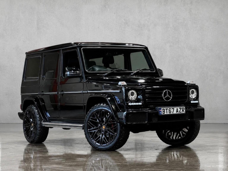2018 Mercedes-Benz G Class 3.0 G350 Cdi V6 Night Edition G-Tronic 4WD Euro 6 (s/s) 5dr in Black — image 1