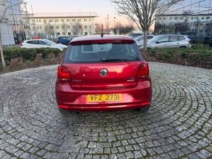 2014 Volkswagen Polo 1.2 Tsi Bluemotion Tech Se DSG Euro 6 (s/s) 5dr in Red — image 5