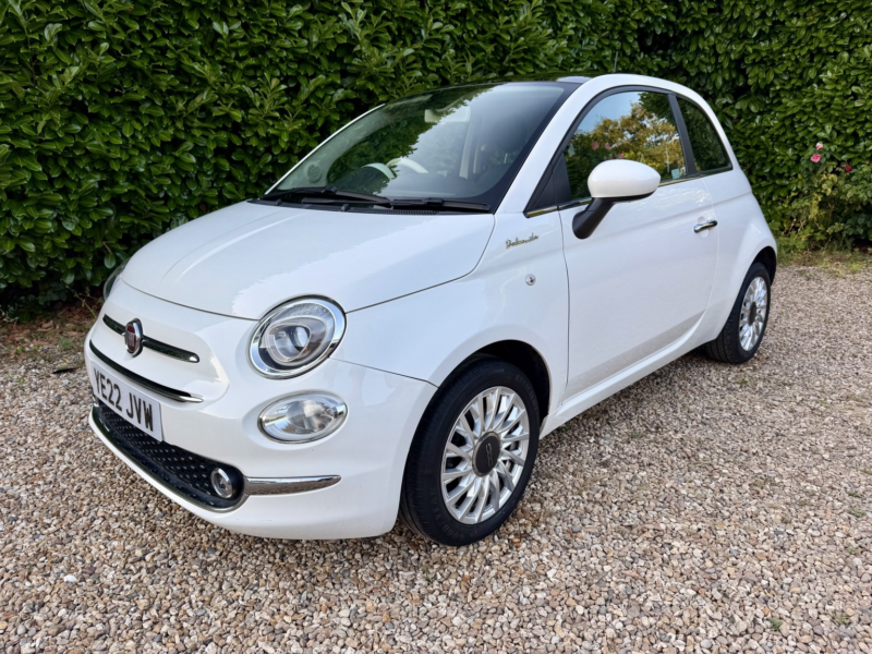 2022 Fiat 500 1.0 1.0 70hp Mild Hybrid Dolcevita in White — image 1