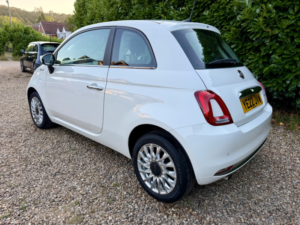2022 Fiat 500 1.0 1.0 70hp Mild Hybrid Dolcevita in White — image 3