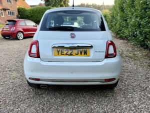 2022 Fiat 500 1.0 1.0 70hp Mild Hybrid Dolcevita in White — image 4