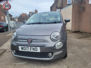 2017 Fiat 500 1.2 500 My17 1.2 69hp Lounge in Grey — image 2