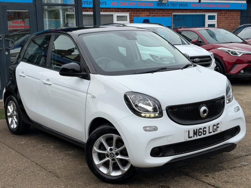 2016 Smart Forfour 1.0 Passion Euro 6 (s/s) 5dr in White — image 1