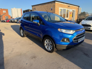 2016 Ford Ecosport 1.0t Ecoboost Zetec 2WD Euro 6 (s/s) 5dr in Blue — image 2