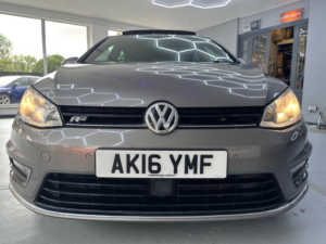 2016 Volkswagen Golf 2.0 Tdi Bluemotion Tech R-Line Edition DSG Euro 6 (s/s) 5dr in Grey — image 6