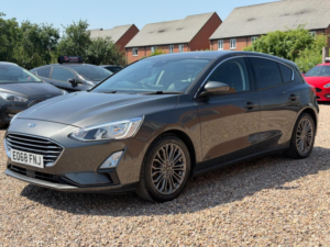2018 Ford Focus 1.0t Ecoboost Titanium X Euro 6 (s/s) 5dr in Grey — image 3
