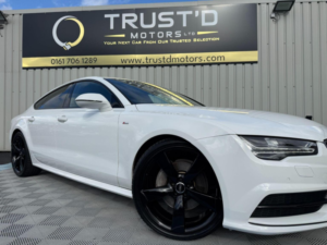 2015 Audi A7 3.0 Tdi V6 Black Edition Sportback S Tronic Quattro Euro 6 (s/s) 5dr in White — image 4