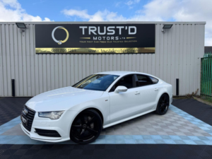 2015 Audi A7 3.0 Tdi V6 Black Edition Sportback S Tronic Quattro Euro 6 (s/s) 5dr in White — image 5