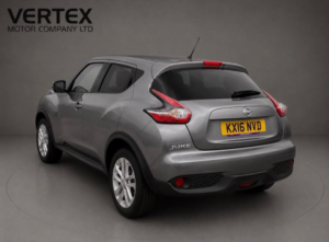 2016 Nissan Juke 1.2 Dig-T N-Connecta Euro 6 (s/s) 5dr in Grey — image 3
