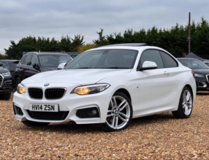 2014 BMW 2 Series 2.0 220i M Sport Euro 6 (s/s) 2dr in White — image 6