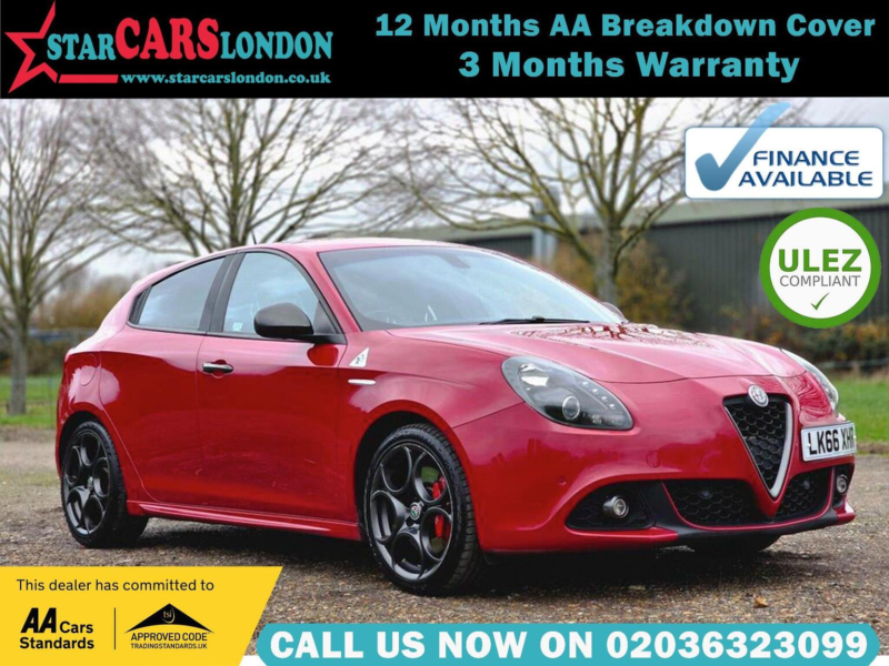 2016 Alfa Romeo Giulietta 1750 Tbi Veloce Tct Euro 6 5dr in Red — image 1