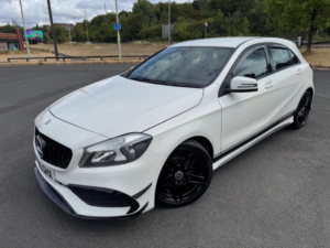 2015 Mercedes-Benz A Class 1.5 A180d Amg Line Euro 6 (s/s) 5dr in White — image 3