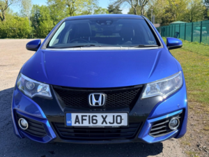 2016 Honda Civic 1.6 I-Dtec Sr Euro 6 (s/s) 5dr in Blue — image 2