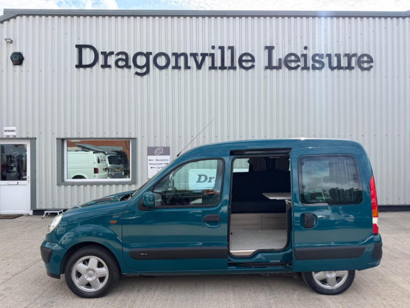 2004 Renault Across Freedom Renault Kangoo Camper Day Van 1.2 16v Petrol in Green — image 1